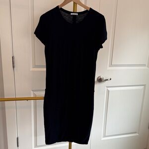 James Perse Navy Blue Mini Dress